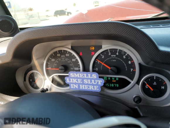 2007 Jeep Wrangler Sahara with VIN 1J4FA54167L163567, listed as a Copart auction lot 55229305 with 153,879 mi miles and Non repairable. Bid and sale history available at DreamBid. Image 9.