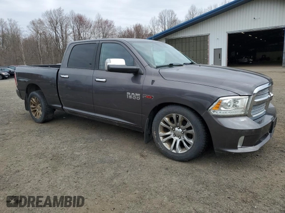 2015 Ram 1500 Laramie Limited with VIN 1C6RR7WM6FS559170, listed as a Copart auction lot 51444455 with 172,923 mi miles and Clean title. Bid and sale history available at DreamBid. Image 4.