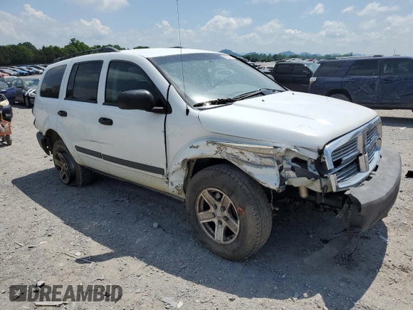 2006 Dodge Durango SXT with VIN 1D4HB38N06F120775, listed as a Copart auction lot 56204195 with 224,030 mi miles and Salvage title. Bid and sale history available at DreamBid. Image 4.