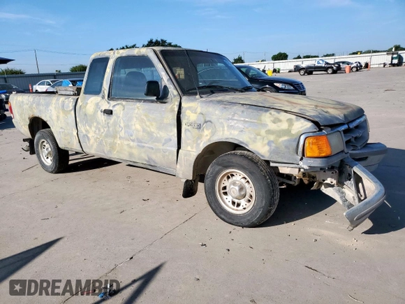 1996 Ford Ranger XL with VIN 1FTCR14U9TPA21656, listed as a Copart auction lot 57952415 with 159,530 mi miles and Salvage title. Bid and sale history available at DreamBid. Image 4.