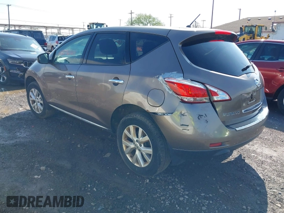 2011 Nissan Murano S with VIN JN8AZ1MW1BW168958, listed as a IAAI auction lot 42216169 with 173,528 mi miles and . Bid and sale history available at DreamBid. Image 3.