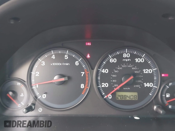 2001 Honda Civic LX with VIN 1HGES15511L023007, listed as a IAAI auction lot 41577660 with 288,408 mi miles. Bid and sale history available at carsss.com. Image 7.