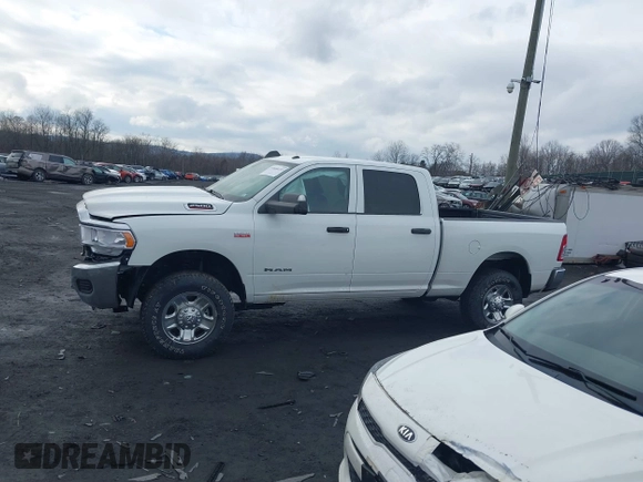 2022 Ram 2500 Tradesman with VIN 3C6UR5CJ2NG441695, listed as a IAAI auction lot 41660235 with 2,630 mi miles. Bid and sale history available at carsss.com. Image 14.