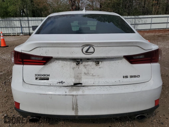 2016 Lexus IS with VIN JTHBE1D20G5025133, listed as a Copart auction lot 49450335 with 139,641 mi miles and Salvage Title. Bid and sale history available at carsss.com. Image 6.