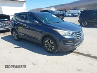 2013 Hyundai Santa Fe Sport with VIN 5XYZTDLB3DG061457, listed as a IAAI auction lot 41796148 with 115,777 mi miles. Bid and sale history available at carsss.com. Image 1.