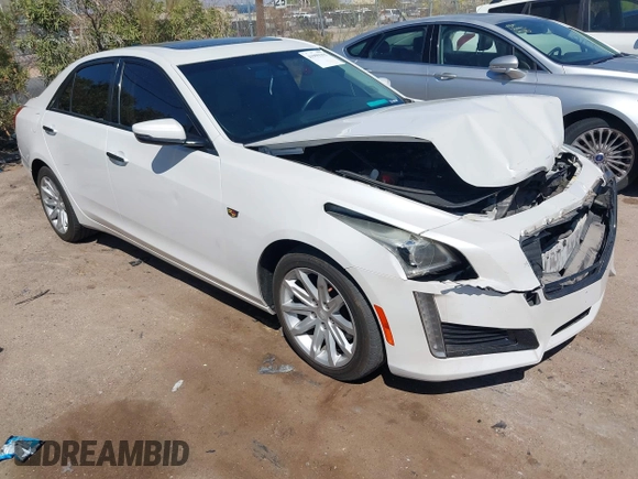 2015 Cadillac CTS with VIN 1G6AP5SX7F0139285, listed as a IAAI auction lot 41999355 with 34,709 mi miles and . Bid and sale history available at DreamBid. Image 1.