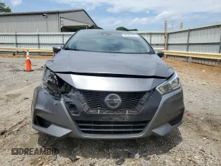 2021 Nissan Versa SV with VIN 3N1CN8EV3ML880947, listed as a Copart auction lot 60303965 with 98,646 mi miles and Salvage title. Bid and sale history available at DreamBid. Image 5.