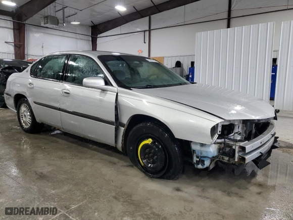 2001 Chevrolet Impala with VIN 2G1WF55E719350817, listed as a Copart auction lot 43957165 with 191,323 mi miles and Salvage Title. Bid and sale history available at carsss.com. Image 4.