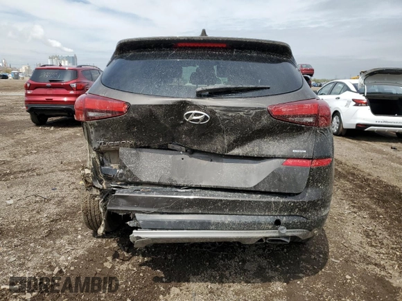 2020 Hyundai Tucson SEL с VIN KM8J3CAL7LU159290, выставлен на аукционе Copart как лот 55681085 с пробегом 50 148 миль миль и Списание • Salvage title. История ставок и продаж доступна на DreamBid. Изображение 6.