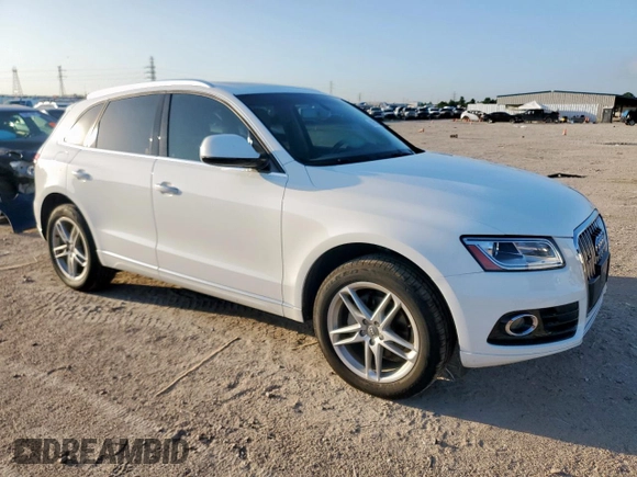 2017 Audi Q5 Premium with VIN WA1C2AFPXHA058733, listed as a Copart auction lot 61955185 with 60,052 mi miles and Salvage title. Bid and sale history available at DreamBid. Image 4.