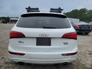 2015 Audi Q5 Premium with VIN WA1CFAFP4FA107118, listed as a Copart auction lot 63589505 with 66,139 mi miles and Salvage title. Bid and sale history available at DreamBid. Image 6.