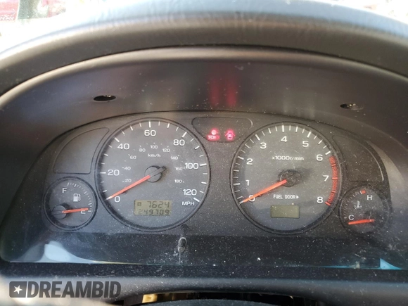 2001 Subaru Forester S w/Premium Pkg with VIN JF1SF65681H749189, listed as a Copart auction lot 48116675 with 249,709 mi miles and Salvage Title. Bid and sale history available at carsss.com. Image 9.