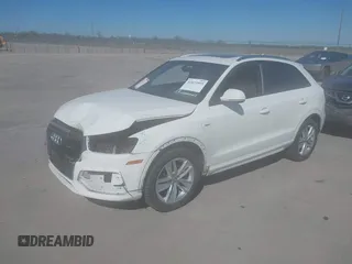 2018 Audi Q3 Premium with VIN WA1ECCFS7JR026917, listed as a IAAI auction lot 41823995 with 76,313 mi miles and . Bid and sale history available at DreamBid. Image 17.