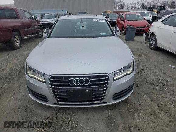 2013 Audi A7 Premium Plus with VIN WAUYGAFC1DN079559, listed as a Copart auction lot 46004095 with 135,165 mi miles and Salvage title. Bid and sale history available at DreamBid. Image 5.