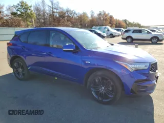 2021 Acura RDX w/A-Spec Package with VIN 5J8TC2H63ML022265, listed as a Copart auction lot 79634683 with 58,721 mi miles. Bid and sale history available at carsss.com. Image 4.