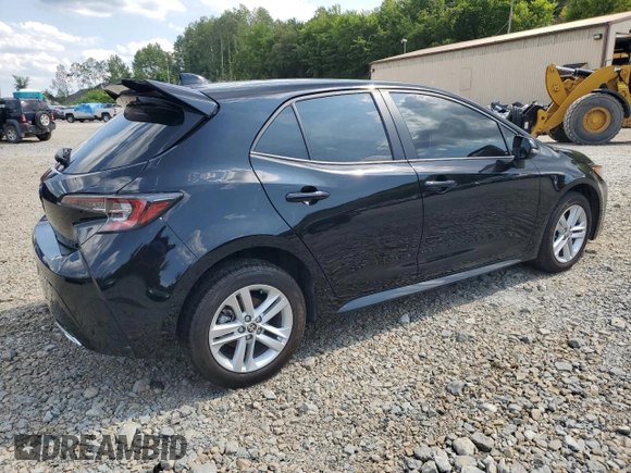 2022 Toyota Corolla Hatchback SE with VIN JTND4MBE6N3166787, listed as a Copart auction lot 63250564 with 8,523 mi miles and Salvage Title. Bid and sale history available at carsss.com. Image 3.
