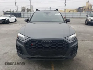 2023 Audi SQ5 Premium Plus with VIN WA1B4AFY5P2168225, listed as a Copart auction lot 54802324 with 6,868 mi miles and . Bid and sale history available at DreamBid. Image 5.
