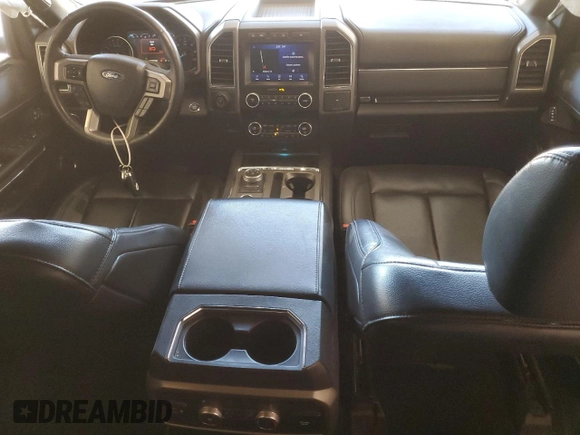 2021 Ford Expedition Max XLT with VIN 1FMJK1JT4MEA84406, listed as a Copart auction lot 42350705 with 80,467 mi miles and Salvage Title. Bid and sale history available at DreamBid. Image 8.