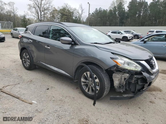 2016 Nissan Murano Platinum with VIN 5N1AZ2MG4GN134418, listed as a Copart auction lot 48913535 with 161,613 mi miles and Salvage Title. Bid and sale history available at carsss.com. Image 4.