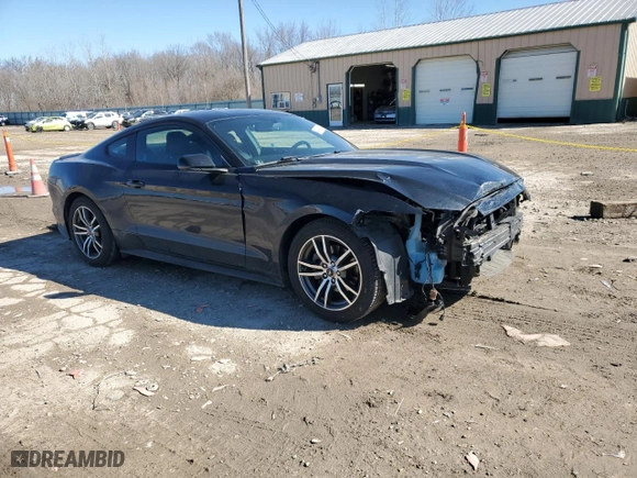 2016 Ford Mustang EcoBoost with VIN 1FA6P8TH0G5208260, listed as a Copart auction lot 48143635 with 90,250 mi miles and Salvage Title. Bid and sale history available at carsss.com. Image 4.