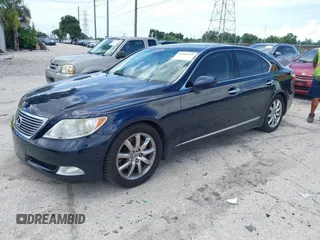 2007 Lexus LS 460 with VIN JTHBL46F675040713, listed as a IAAI auction lot 42624465 with 109,079 mi miles and . Bid and sale history available at DreamBid. Image 17.