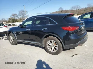 2016 Infiniti QX70 with VIN JN8CS1MU2GM670540, listed as a Copart auction lot 48196665 with Not Provided miles and Salvage Title. Bid and sale history available at DreamBid. Image 2.