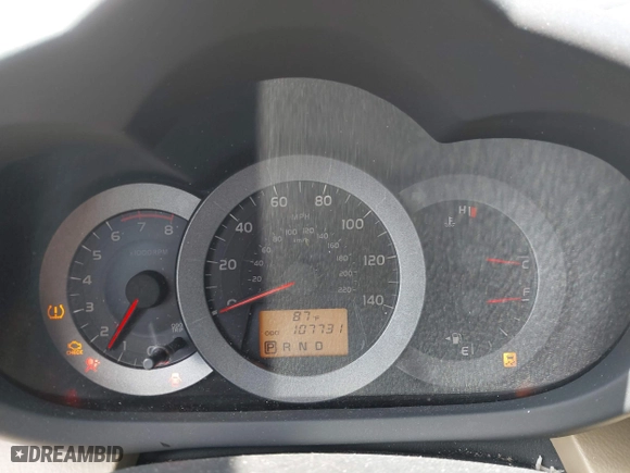 2010 Toyota RAV4 with VIN JTMZF4DV3AD026153, listed as a IAAI auction lot 41968491 with 107,731 mi miles. Bid and sale history available at carsss.com. Image 7.