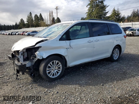 2017 Toyota Sienna XLE Auto Access Seat with VIN 5TDYZ3DC5HS830688, listed as a Copart auction lot 50609255 with 88,954 mi miles and Salvage Title. Bid and sale history available at carsss.com. Image 1.