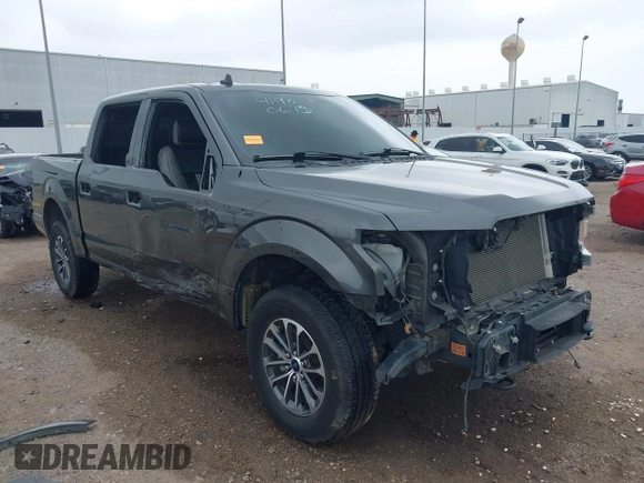 2020 Ford F-150 XL with VIN 1FTEW1E43LFC40926, listed as a IAAI auction lot 41900675 with 80,584 mi miles. Bid and sale history available at carsss.com. Image 1.