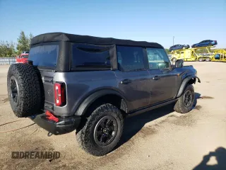 2022 Ford Bronco with VIN 1FMEE5DH1NLA78454, listed as a Copart auction lot 72933794 with 40,262 mi miles and Salvage Title. Bid and sale history available at DreamBid. Image 3.