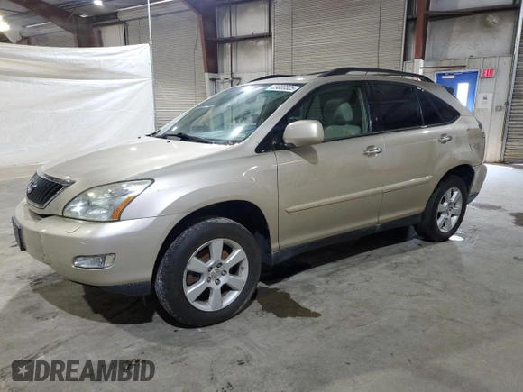 2008 Lexus RX 350 z VIN 2T2HK31U08C060311, wystawiony jako Copart lot #59800325 z przebiegiem 171 556 mil mil oraz Czysty tytuł • Clean title. Historia ofert i sprzedaży dostępna na DreamBid. Obrazek 1.