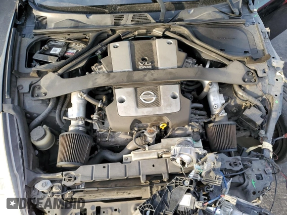 2011 Nissan 370Z Touring with VIN JN1AZ4EH6BM550267, listed as a Copart auction lot 82245804 with 124,466 mi miles and Salvage Title. Bid and sale history available at carsss.com. Image 11.