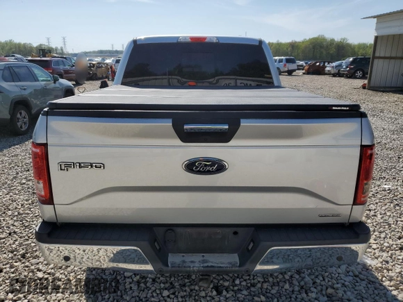 2016 Ford F-150 XLT with VIN 1FTEW1EF6GKF40216, listed as a Copart auction lot 52339435 with 127,245 mi miles and Salvage Title. Bid and sale history available at carsss.com. Image 6.