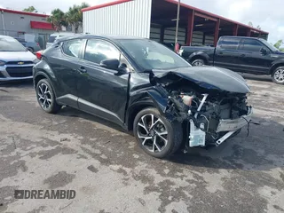 2019 Toyota C-HR XLE with VIN NMTKHMBX2KR100540, listed as a IAAI auction lot 41124095 with 38,073 mi miles and . Bid and sale history available at DreamBid. Image 1.