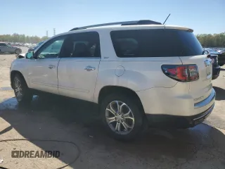2014 GMC Acadia SLT z VIN 1GKKRSKD0EJ131557, wystawiony jako Copart lot #49689394 z przebiegiem Nie podano mil oraz Szkoda całkowita • Salvage title. Historia ofert i sprzedaży dostępna na DreamBid. Obrazek 2.