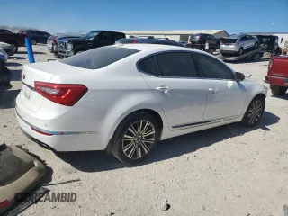 2014 Kia Cadenza Premium with VIN KNALN4D72E5144248, listed as a Copart auction lot 47371805 with 144,447 mi miles and Clean Title. Bid and sale history available at DreamBid. Image 3.