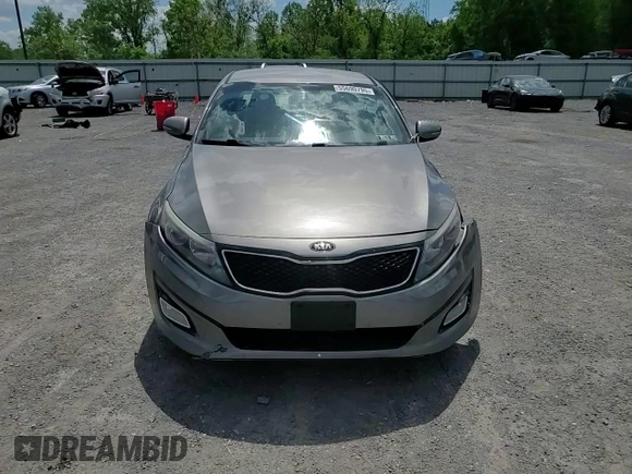 2015 Kia Optima LX with VIN 5XXGM4A71FG440354, listed as a Copart auction lot 55690795 with 90,895 mi miles and Salvage title. Bid and sale history available at DreamBid. Image 13.