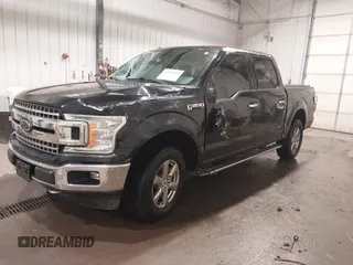 2018 Ford F-150 XL with VIN 1FTEW1EP1JKF22383, listed as a IAAI auction lot 42316339 with 113,052 mi miles and . Bid and sale history available at DreamBid. Image 2.