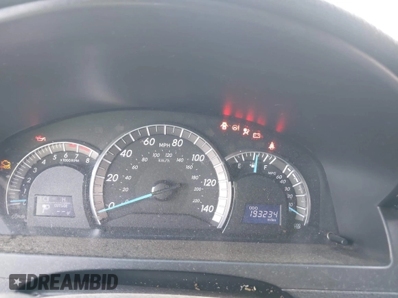 2012 Toyota Camry L with VIN 4T1BF1FK8CU624319, listed as a IAAI auction lot 41900045 with 193,234 mi miles and . Bid and sale history available at DreamBid. Image 7.