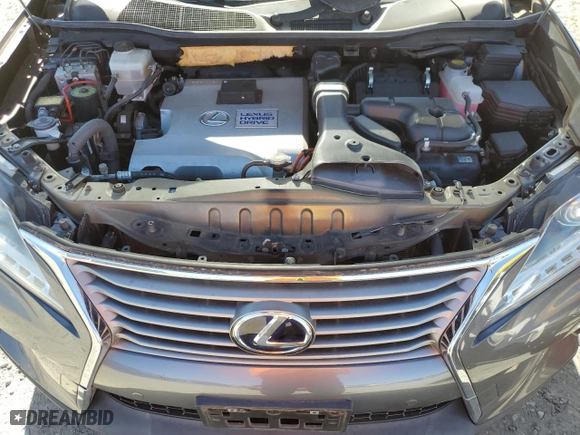 2015 Lexus RX 450h with VIN 2T2BC1BA2FC001303, listed as a Copart auction lot 76670544 with 0 mi miles and Salvage Title. Bid and sale history available at carsss.com. Image 12.