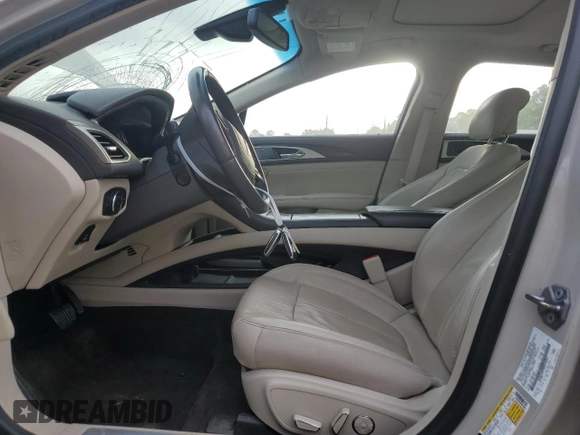 2019 Lincoln MKZ Hybrid Reserve II with VIN 3LN6L5MU9KR633669, listed as a Copart auction lot 51943355 with 98,581 mi miles and Salvage title. Bid and sale history available at DreamBid. Image 7.