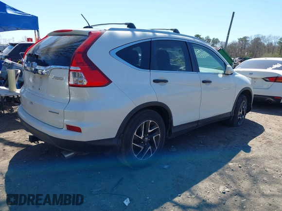 2016 Honda CR-V SE with VIN 5J6RM4H49GL016386, listed as a IAAI auction lot 42034469 with 334,283 mi miles and . Bid and sale history available at carsss.com. Image 4.