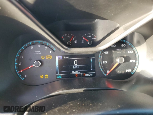 2016 Chevrolet Colorado 2WD LT with VIN 1GCHSCE32G1288285, listed as a Copart auction lot 76170524 with 72,489 mi miles and Salvage Title. Bid and sale history available at carsss.com. Image 9.