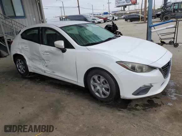 2015 Mazda 3 i Sport with VIN 3MZBM1K75FM150282, listed as a Copart auction lot 53390915 with 163,023 mi miles and Salvage Title. Bid and sale history available at DreamBid. Image 4.