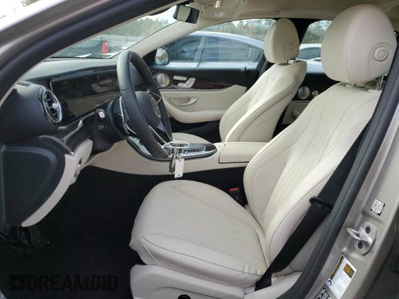 2023 Mercedes-Benz E 450 with VIN W1KZF5KB6PB185466, listed as a Copart auction lot 76940854 with 4,442 mi miles and Clean Title. Bid and sale history available at DreamBid. Image 7.