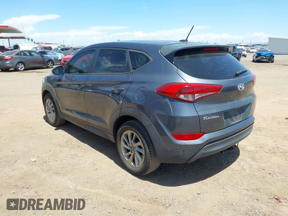 2017 Hyundai Tucson SE with VIN KM8J23A47HU539717, listed as a IAAI auction lot 42158049 with 81,570 mi miles and . Bid and sale history available at DreamBid. Image 3.