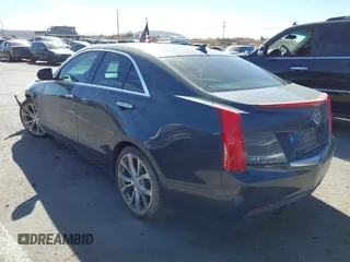 2014 Cadillac ATS Premium with VIN 1G6AE5SX4E0106197, listed as a IAAI auction lot 41720184 with 106,919 mi miles. Bid and sale history available at carsss.com. Image 3.
