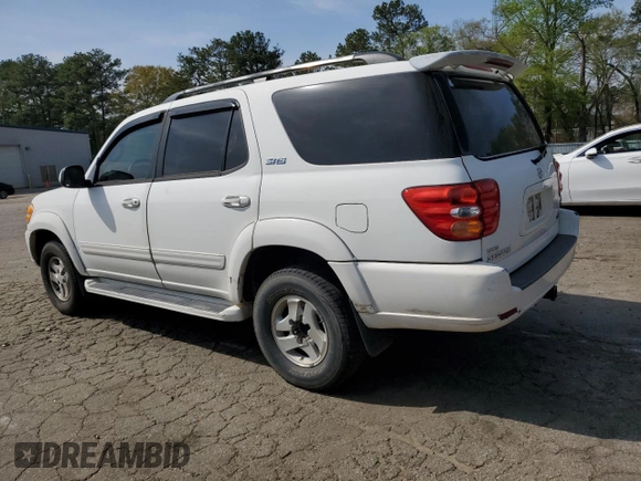 2003 Toyota Sequoia SR5 with VIN 5TDZT34A63S204385, listed as a Copart auction lot 51232405 with 330,086 mi miles and Salvage Title. Bid and sale history available at carsss.com. Image 2.