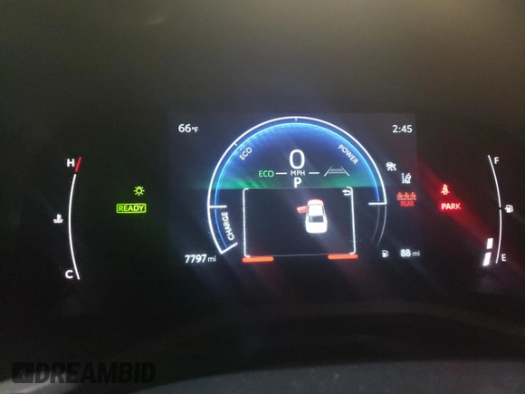 2025 Toyota Camry LE with VIN 4T1DAACK9SU517015, listed as a Copart auction lot 48926045 with 7,797 mi miles and Salvage Title. Bid and sale history available at DreamBid. Image 9.