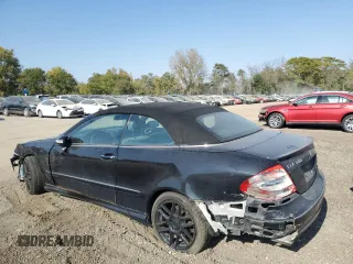 2006 Mercedes-Benz CLK 5.0L with VIN WDBTK75G06T059285, listed as a Copart auction lot 75452034 with 137,742 mi miles and Salvage Title. Bid and sale history available at carsss.com. Image 2.